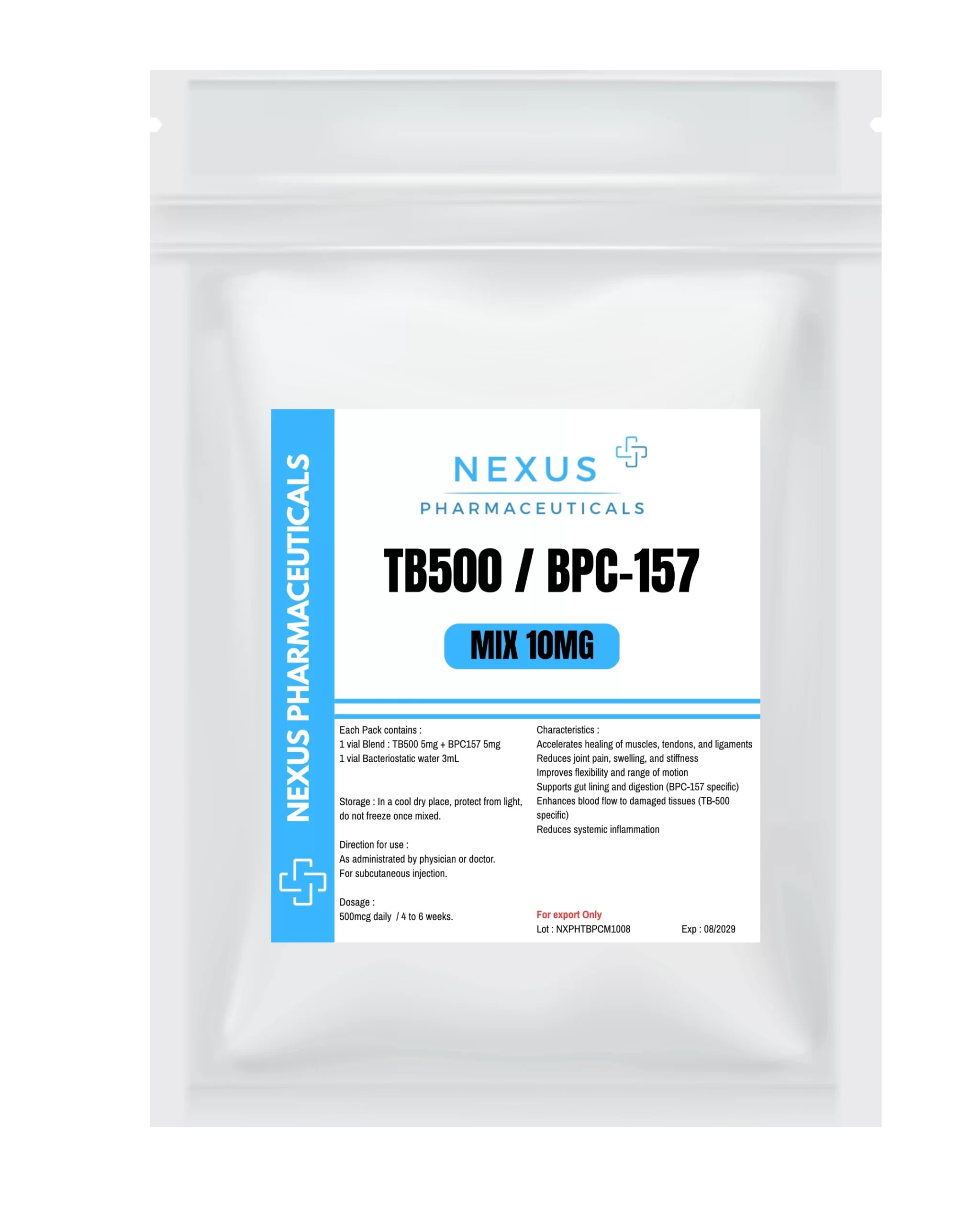 TB500 + BPC-157 Mix 10mg
